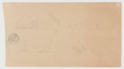 Pływające góry lodowe autorstwa Frederic Edwin Church