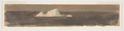 Pływające góry lodowe autorstwa Frederic Edwin Church