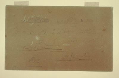 Pływające góry lodowe, 13 i 14 lipca autorstwa Frederic Edwin Church