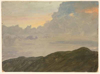 Wzgórze i chmury autorstwa Frederic Edwin Church
