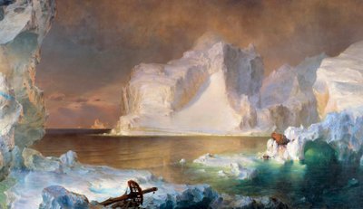 Góry lodowe autorstwa Frederic Edwin Church