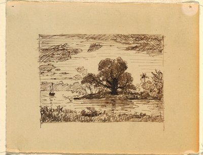 Wyimaginowany krajobraz rzeki autorstwa Frederic Edwin Church