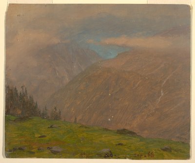 Alpy włoskie autorstwa Frederic Edwin Church