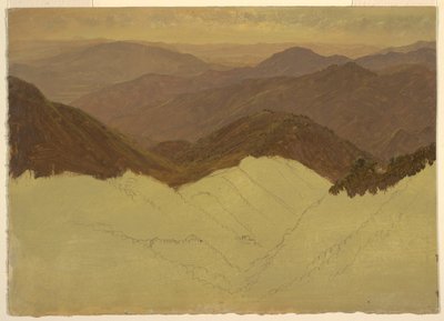 Krajobraz autorstwa Frederic Edwin Church