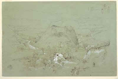 Krajobraz w pobliżu Guaranda, Ekwador autorstwa Frederic Edwin Church