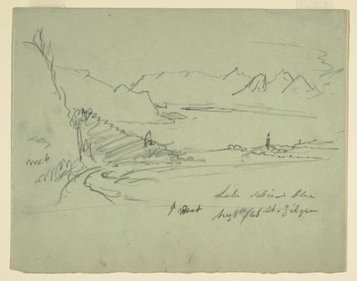 Krajobraz w Austrii, 5 sierpnia 1868 autorstwa Frederic Edwin Church