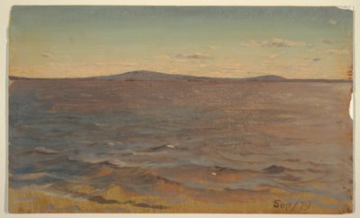 Maine, Jezioro Katahdin? autorstwa Frederic Edwin Church