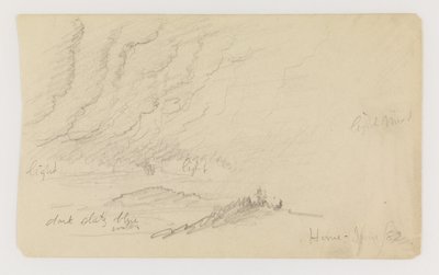 Mgła nad rzeką i wzgórzami autorstwa Frederic Edwin Church