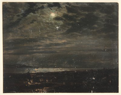 Wybrzeże Księżycowe (prawdopodobnie Maine) autorstwa Frederic Edwin Church