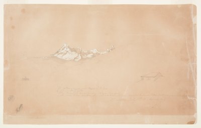 Góra Ołtarz, Ekwador, sho autorstwa Frederic Edwin Church