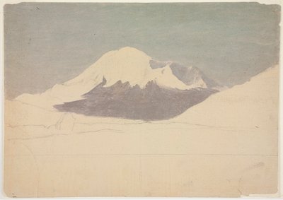 Góra Chimborazo, Ekwador autorstwa Frederic Edwin Church