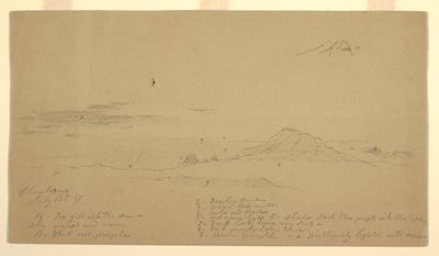Góra Chimborazo o zachodzie słońca autorstwa Frederic Edwin Church