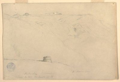 Pichincha, poranek, ze Świątyni Słońca, Quito, Ekwador, czerwiec 1857 r. autorstwa Frederic Edwin Church