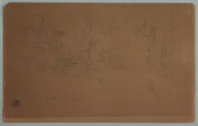 Saberreta, Ekwador autorstwa Frederic Edwin Church
