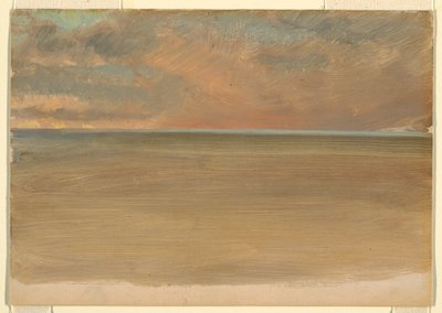Pejzaż morski z czapą lodową w oddali autorstwa Frederic Edwin Church