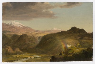 Krajobraz Ameryki Południowej autorstwa Frederic Edwin Church