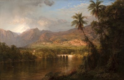 Krajobraz Ameryki Południowej autorstwa Frederic Edwin Church