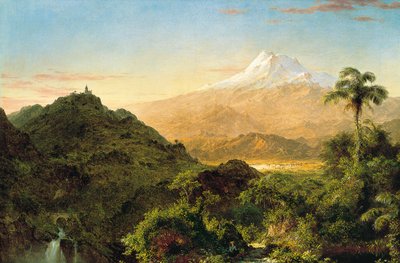 Krajobraz Ameryki Południowej autorstwa Frederic Edwin Church