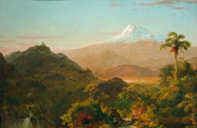 Krajobraz Ameryki Południowej autorstwa Frederic Edwin Church
