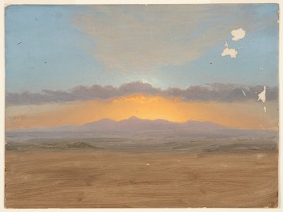 Zachód słońca autorstwa Frederic Edwin Church
