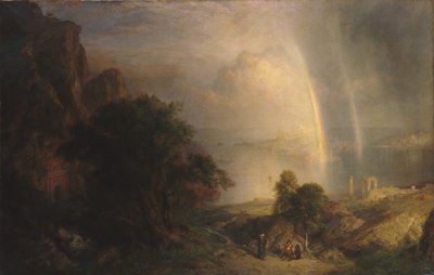Morze Egejskie, ca. 1877. autorstwa Frederic Edwin Church