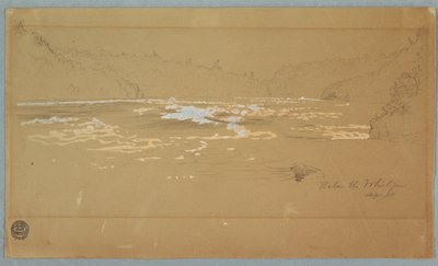 Rzeka „Pod Whirlpoolem” autorstwa Frederic Edwin Church