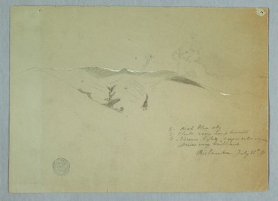 Doliny i pokryte śniegiem grzbiety, Riobamba, Ekwador autorstwa Frederic Edwin Church