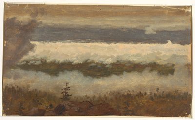 Widok na chmury ze szczytu Catskill Mountain autorstwa Frederic Edwin Church