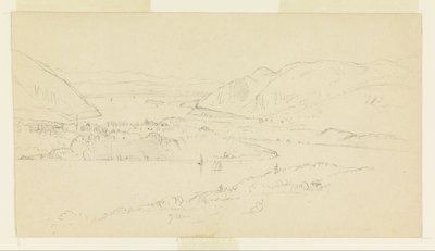Widok na West Point z Castle Rock autorstwa Frederic Edwin Church
