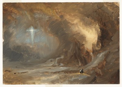Wizja krzyża autorstwa Frederic Edwin Church