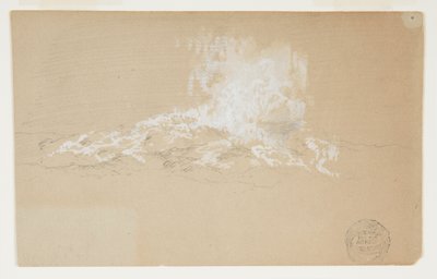 Fale rozbijające się o skały autorstwa Frederic Edwin Church