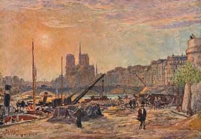 Paryż, ok. 1900, 1903 autorstwa Frederic Anatole Houbron