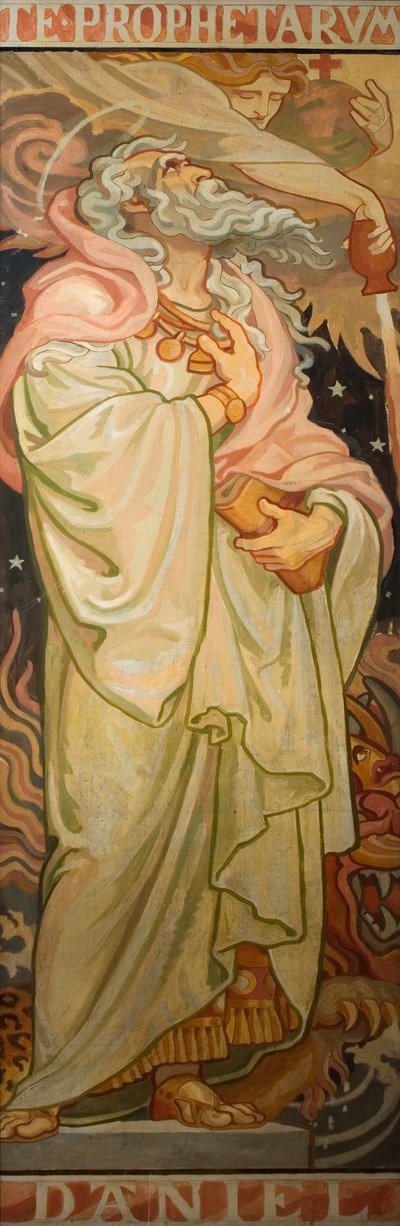 Prorocy ze Starego Testamentu: Daniel, ok. 1910 autorstwa Frederic James Shields
