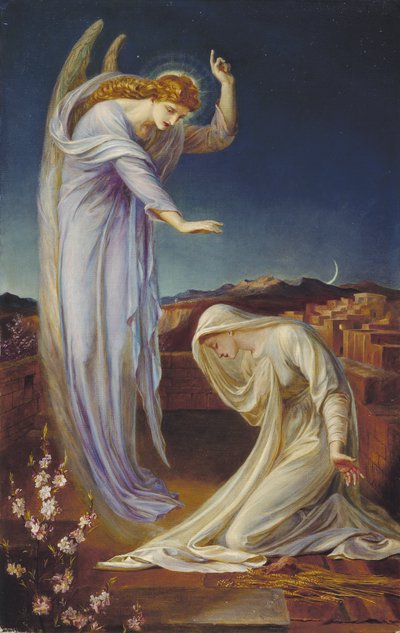 Zwiastowanie autorstwa Frederic James Shields