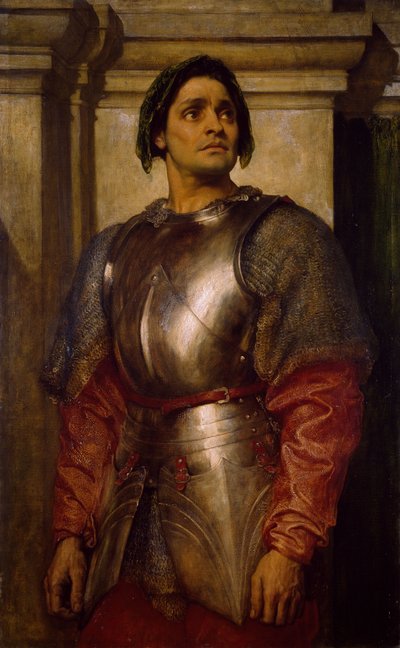 Kondotier, 1871-72 autorstwa Frederic Leighton