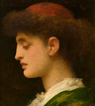 Studentka florencka autorstwa Frederic Leighton