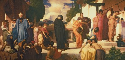 Uwięziona Andromacha, ok. 1888 r. (olej na płótnie) (patrz 226710 i 250633) autorstwa Frederic Leighton