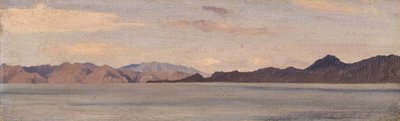 Wybrzeże Azji Mniejszej widziane z Rodos autorstwa Frederic Leighton