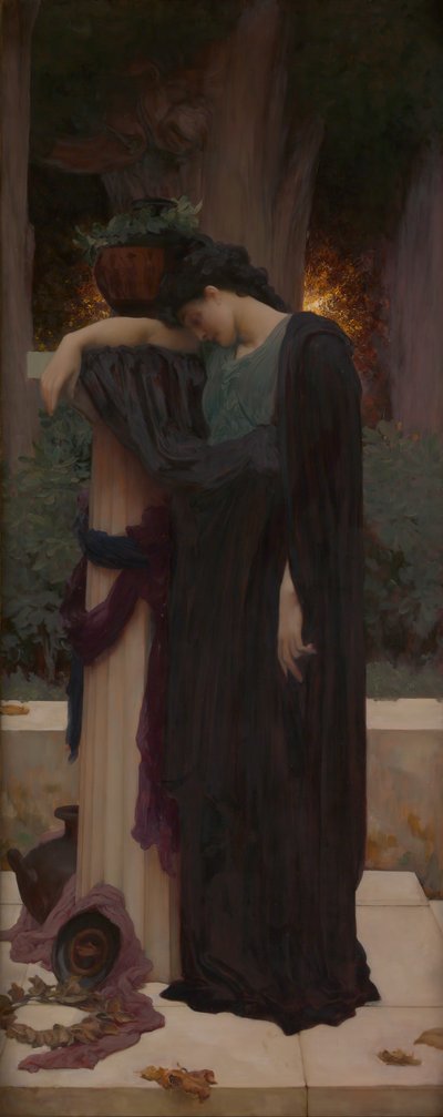 Lachrymy, 1894-95 autorstwa Frederic Leighton