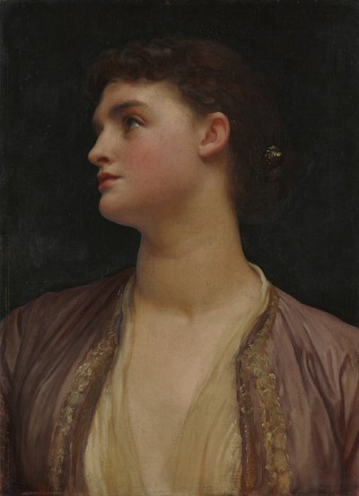 Lucia, prawdopodobnie pod koniec lat 70. XIX wieku. autorstwa Frederic Leighton