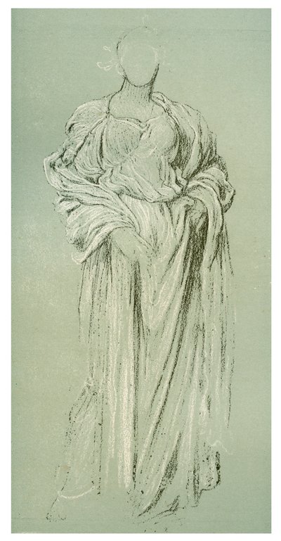 Studium Dafneforii, ok. 1880-1882 autorstwa Frederic Leighton