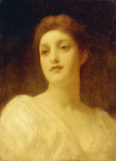 Głowa dziewczyny, autorstwa Frederic Leighton