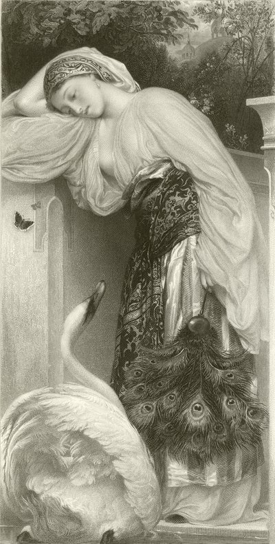 Odaliska autorstwa Frederic Leighton