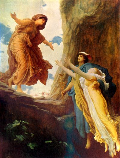 „Powrót Persefony”, 1891, c1915. autorstwa Frederic Leighton