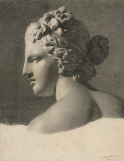 Studium odlewu gipsowego (a la bosse) autorstwa Frederic Millet
