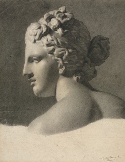 Studium odlewu gipsowego (a la bosse) autorstwa Frederic Millet