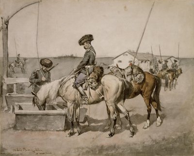 Kozak z Amoor autorstwa Frederic Remington