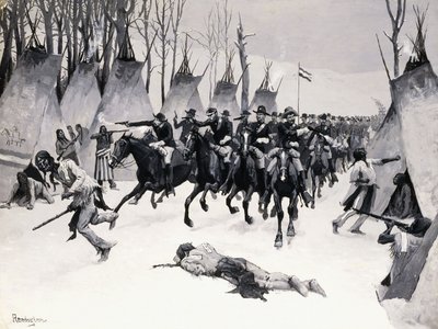 kara autorstwa Frederic Remington