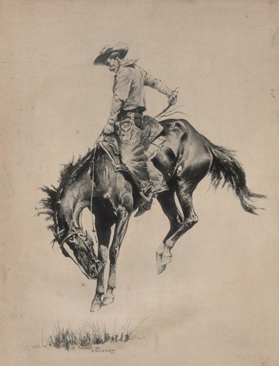 Bronco Buster autorstwa Frederic Remington
