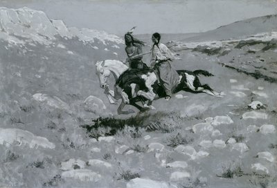 Ceremonia Najszybszego Konia, ok. 1900 autorstwa Frederic Remington